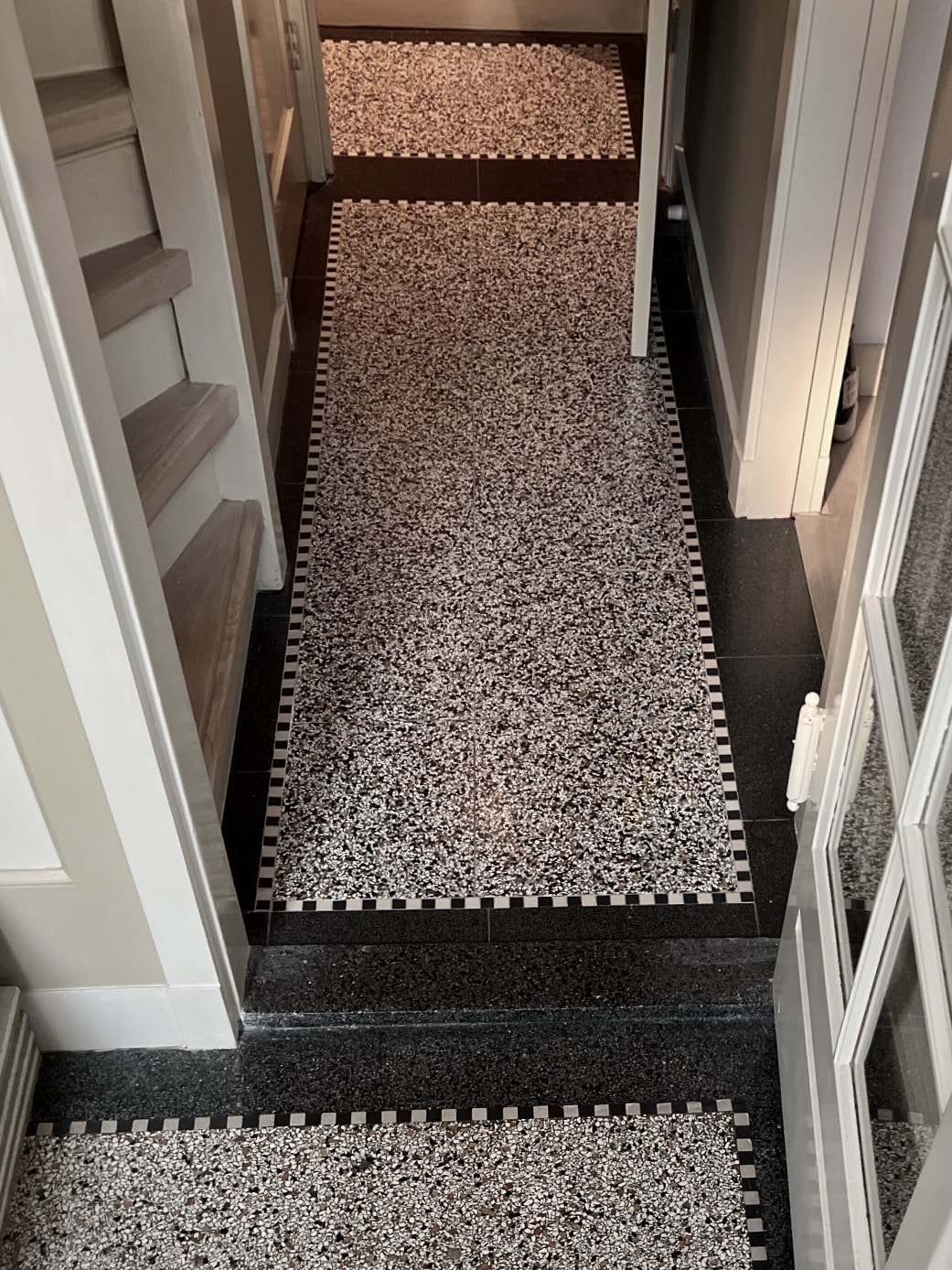 let op zwart wit blokjes van 20x20mm