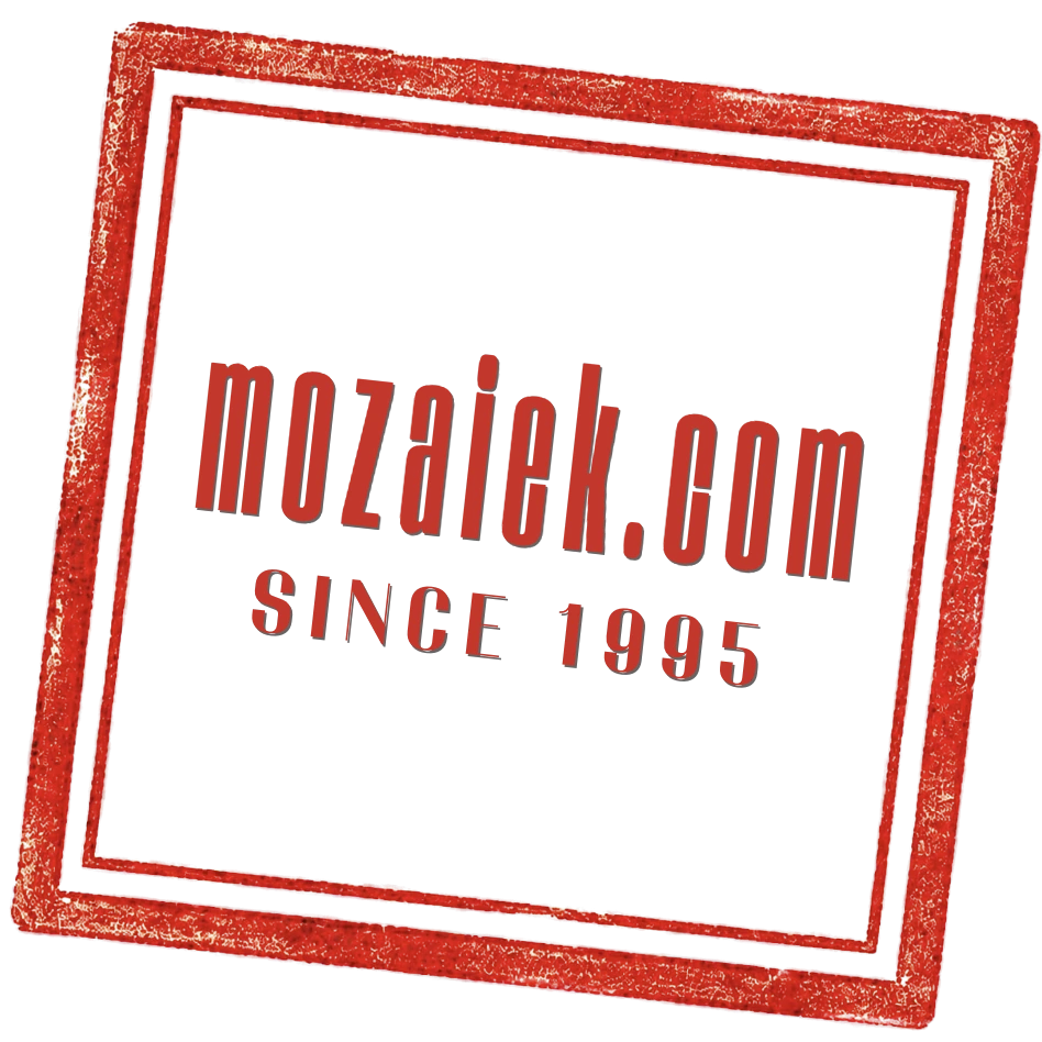 Stempel mozaiek.com since 1995